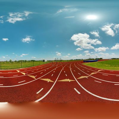 Track and Field Area in Bayou Academy
