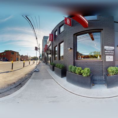 Entrance in Staples Studio Corktown