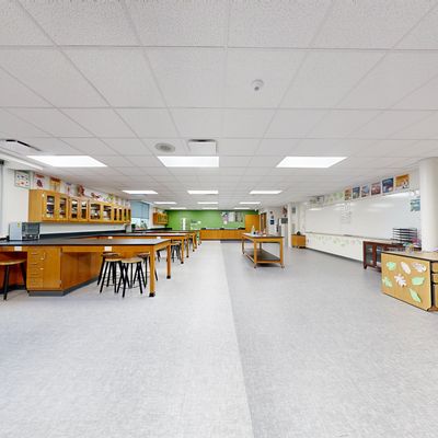 Biology Lab in Providence Cristo Rey High School