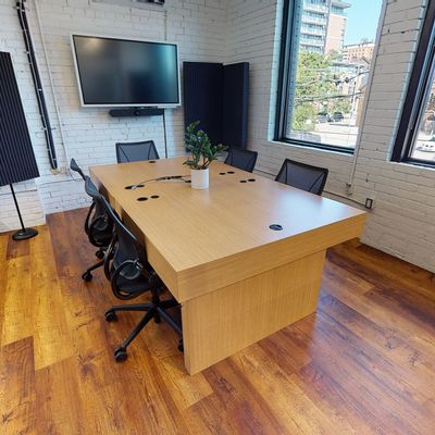 Boardroom in Staples Studio Corktown