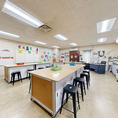 Earth Science Classroom in Bayou Academy