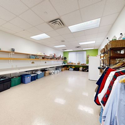 Food Pantry in Providence Cristo Rey High School