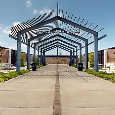 Front Entrance in Bayou Academy