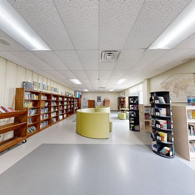 Library in Bayou Academy