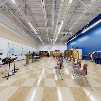 Music Room in Providence Cristo Rey High School