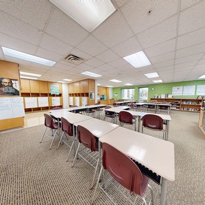 Theology Classroom in Providence Cristo Rey High School