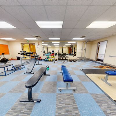 Weight Room in Providence Cristo Rey High School