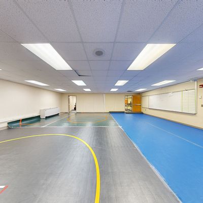 Wrestling Room in Providence Cristo Rey High School