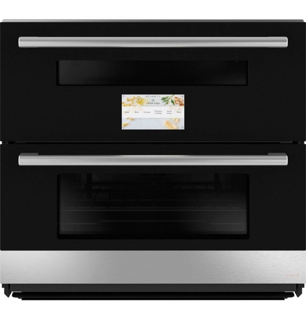 Shop Café™ 30" Duo Smart Single Wall Oven in Platinum Glass from Café on Openhaus