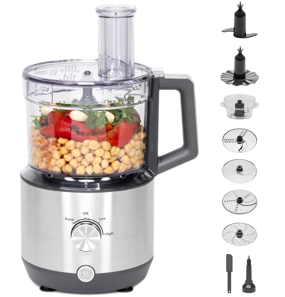 Shop GE 12-Cup Food Processor with Accessories from GE Appliances on Openhaus