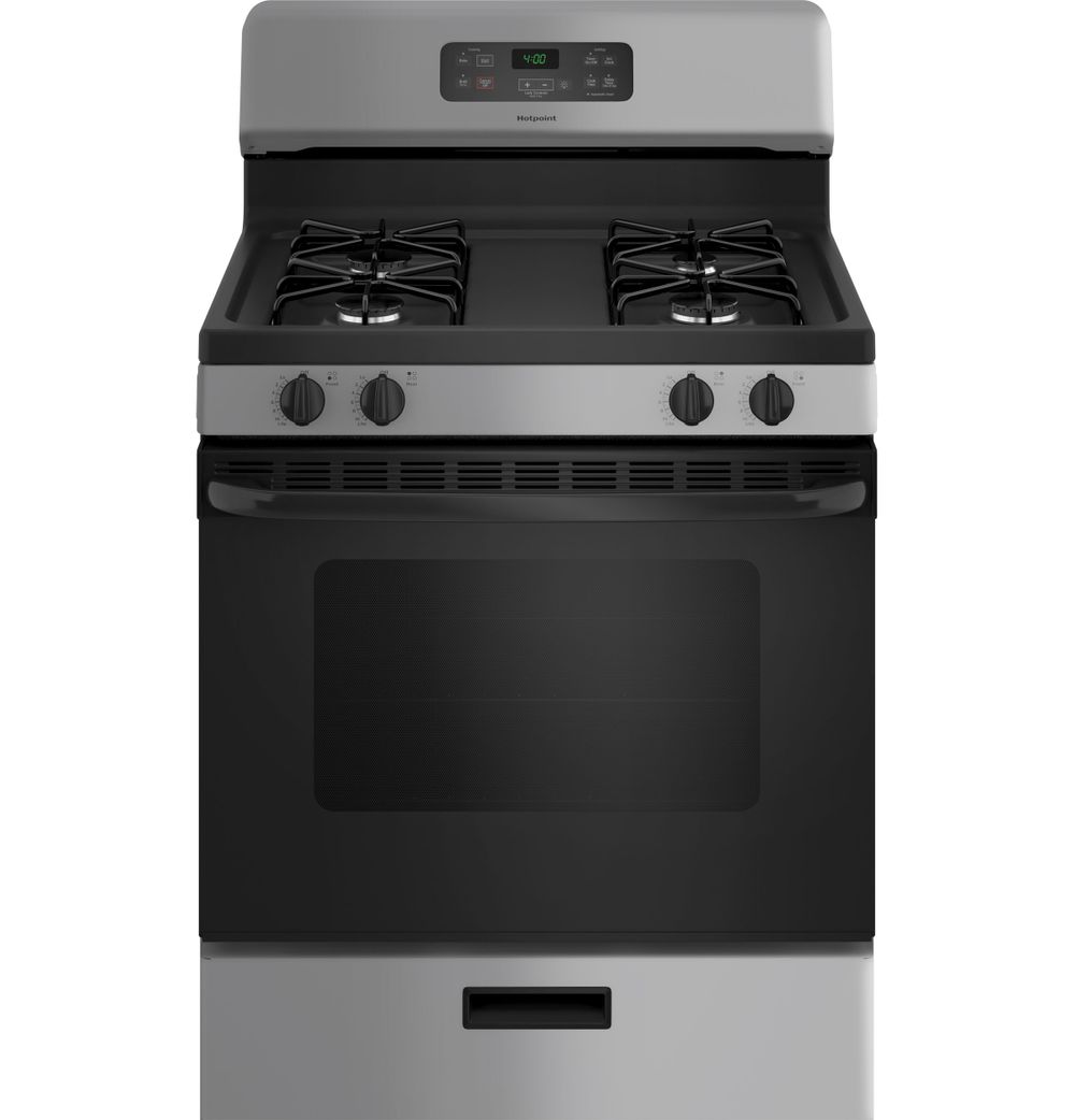 Shop Hotpoint® 30" Free-Standing Standard Clean Gas Range from Hotpoint on Openhaus