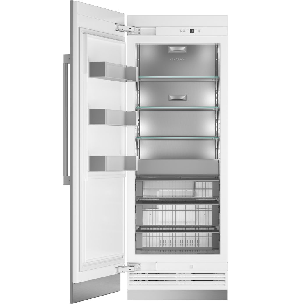 Shop Monogram 30" Smart Integrated, Panel-Ready Column Freezer from Monogram on Openhaus