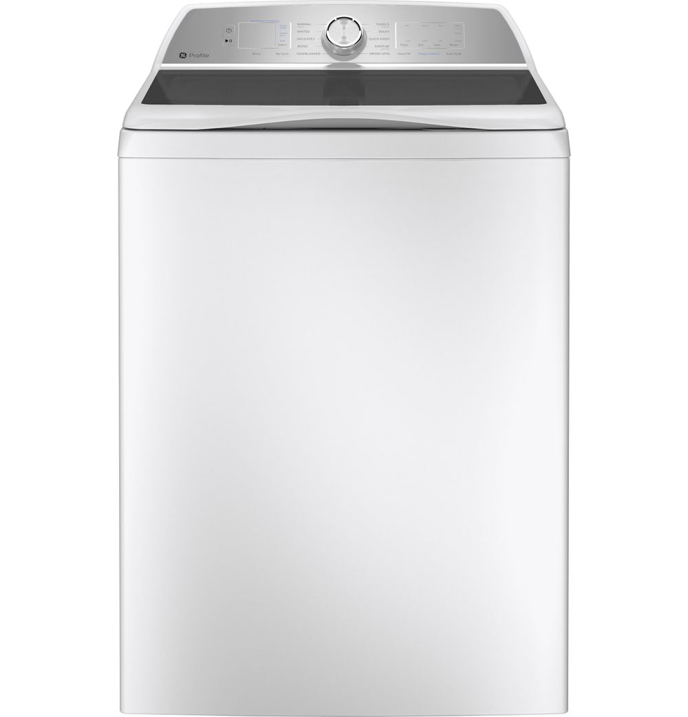 Shop GE Profile™ 5.0  cu. ft. Capacity Washer with Smarter Wash Technology and FlexDispense from GE Appliances on Openhaus
