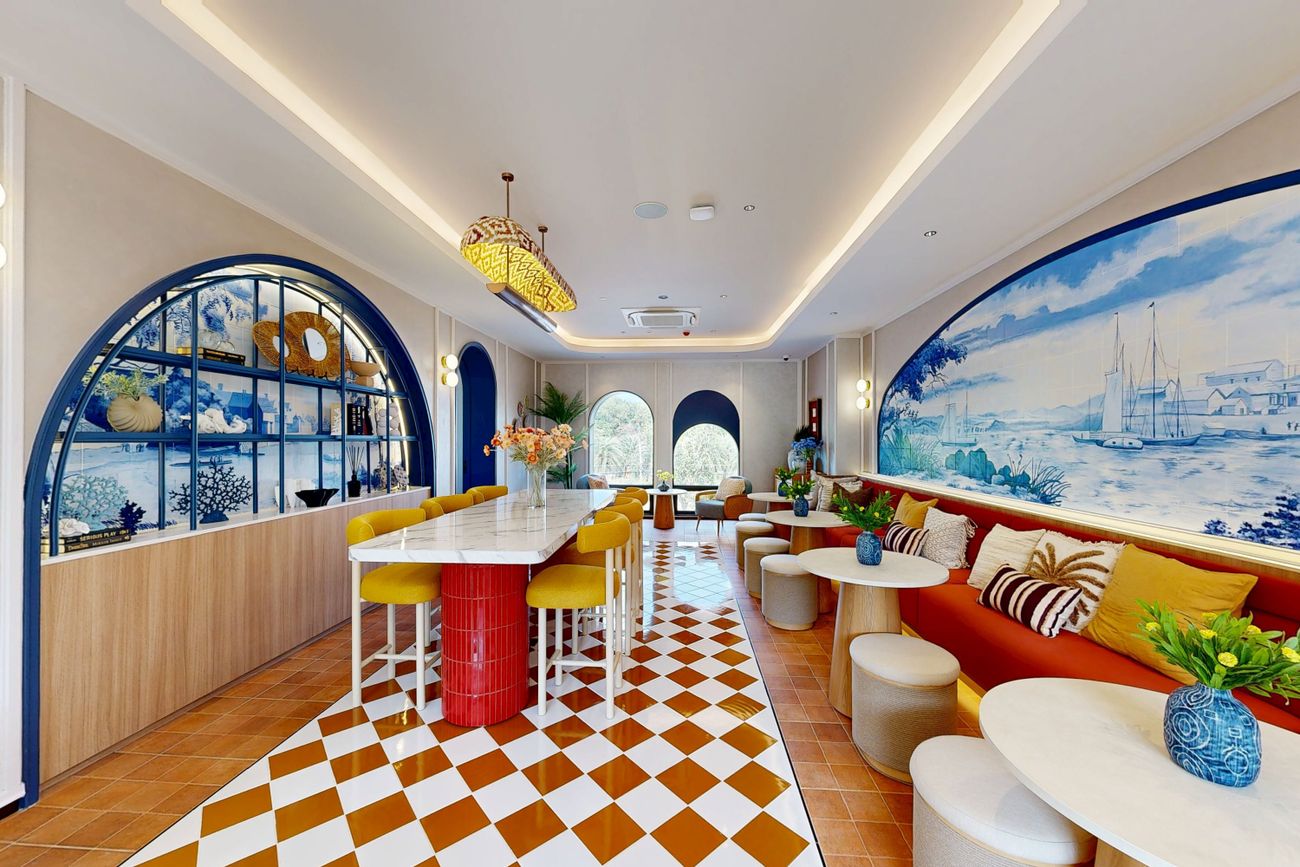 Cabanas Hua Hin : The Living Room , Kid's Room , GYM
