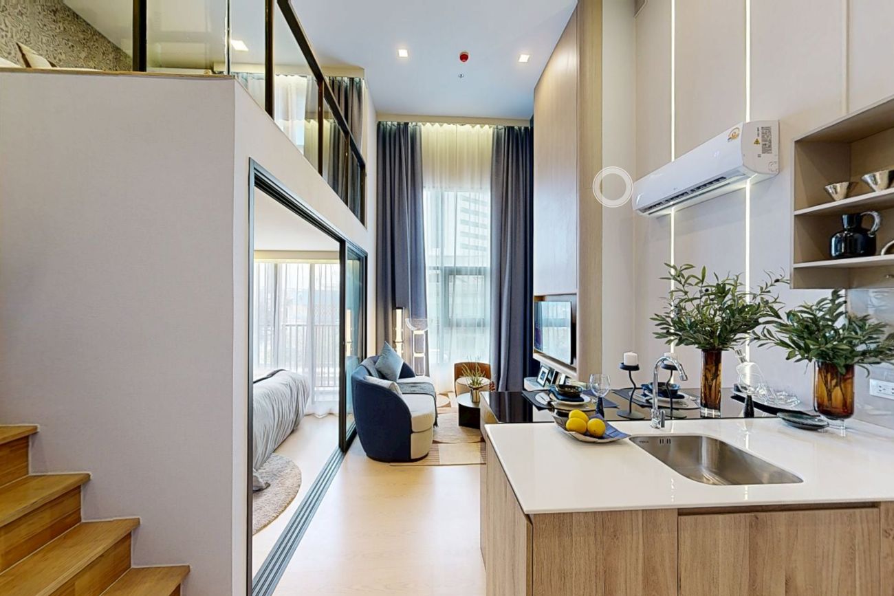 THE BASE Urban Rama9 : Type LOFT 34.50 sq.m.