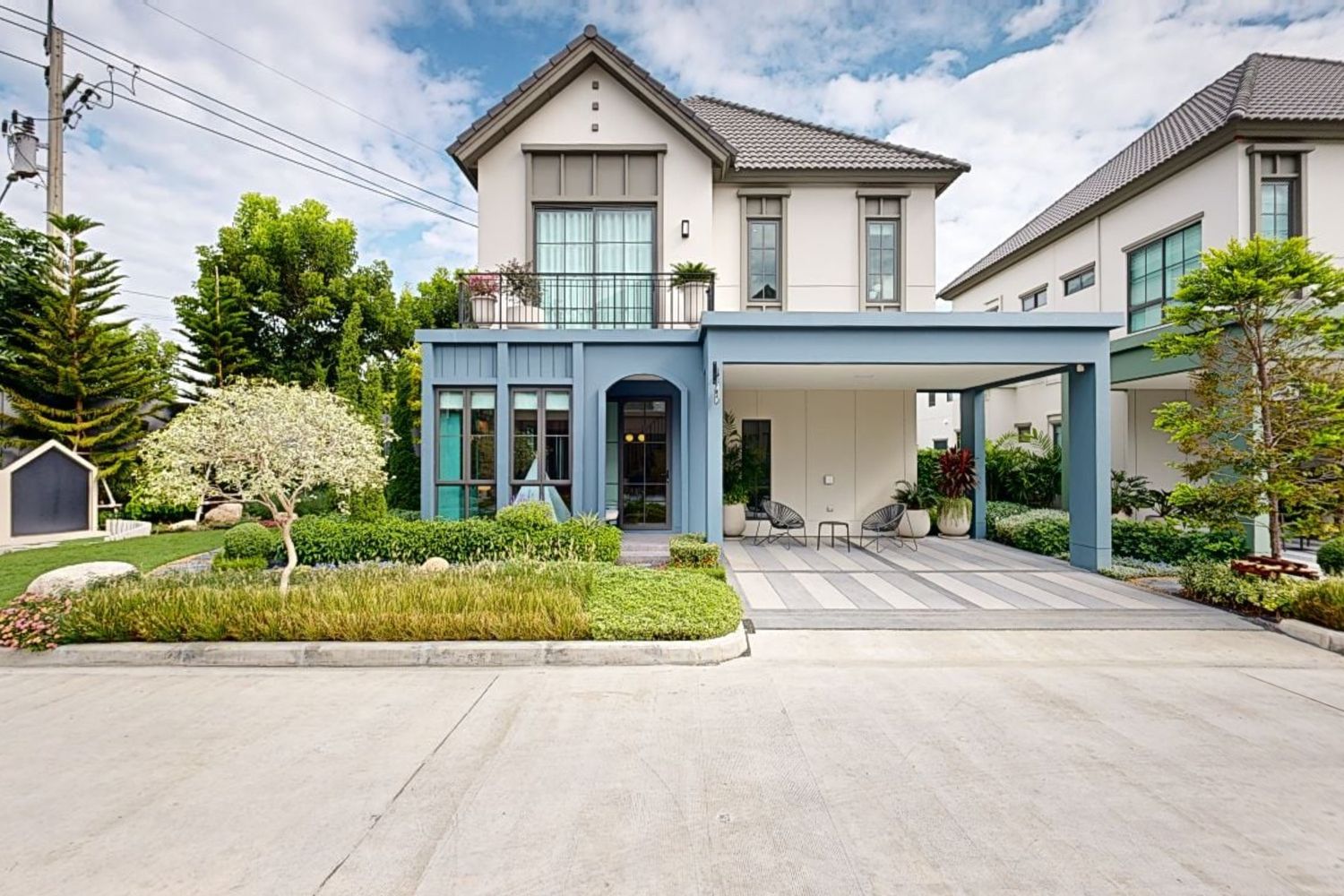 Virtual Tour of Sansiri Rangsit 2 : COTTAGE 182 sq.m.