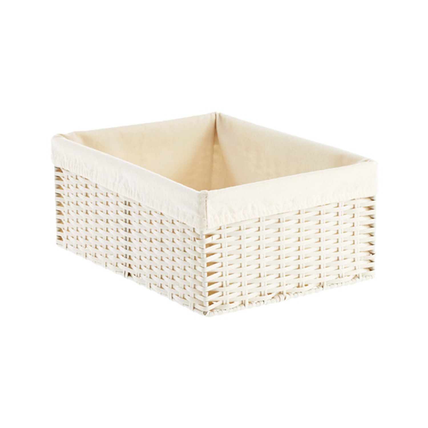 Shop Montauk Rectangular Bins from The Container Store on Openhaus