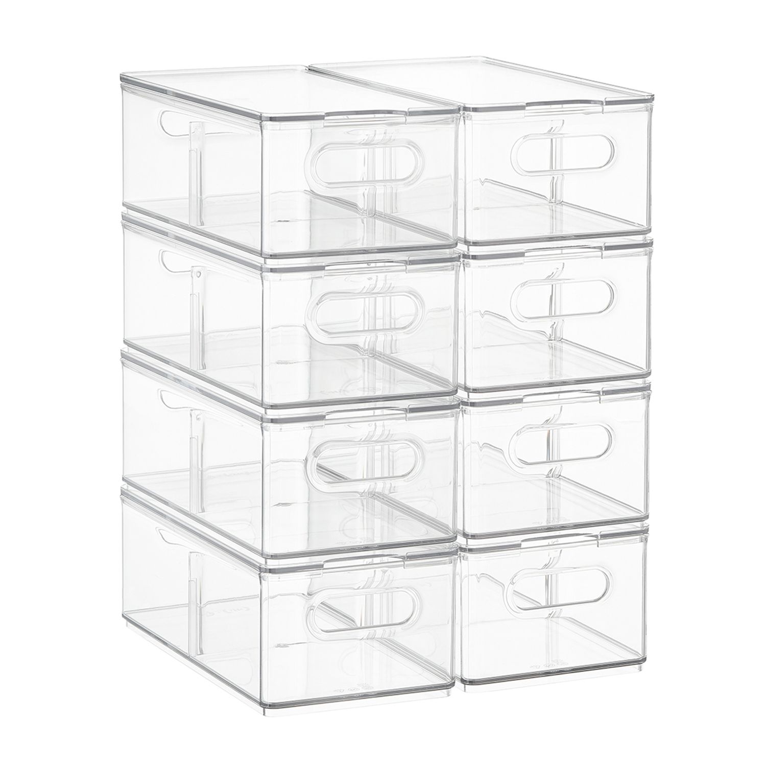 Shop The Home Edit Large Divided Fridge Bins from The Container Store on Openhaus