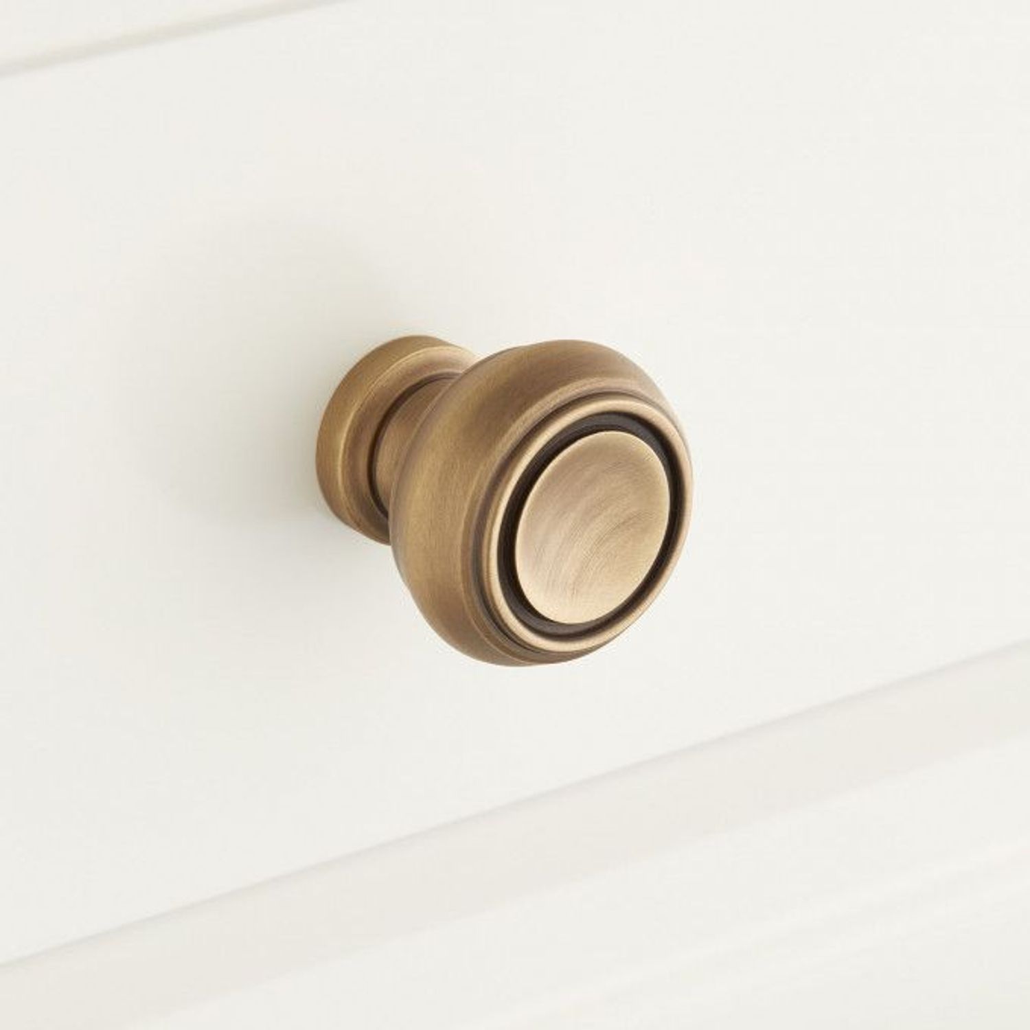 Shop Cipullo Solid Brass Round Cabinet Knob from Signature Hardware on Openhaus