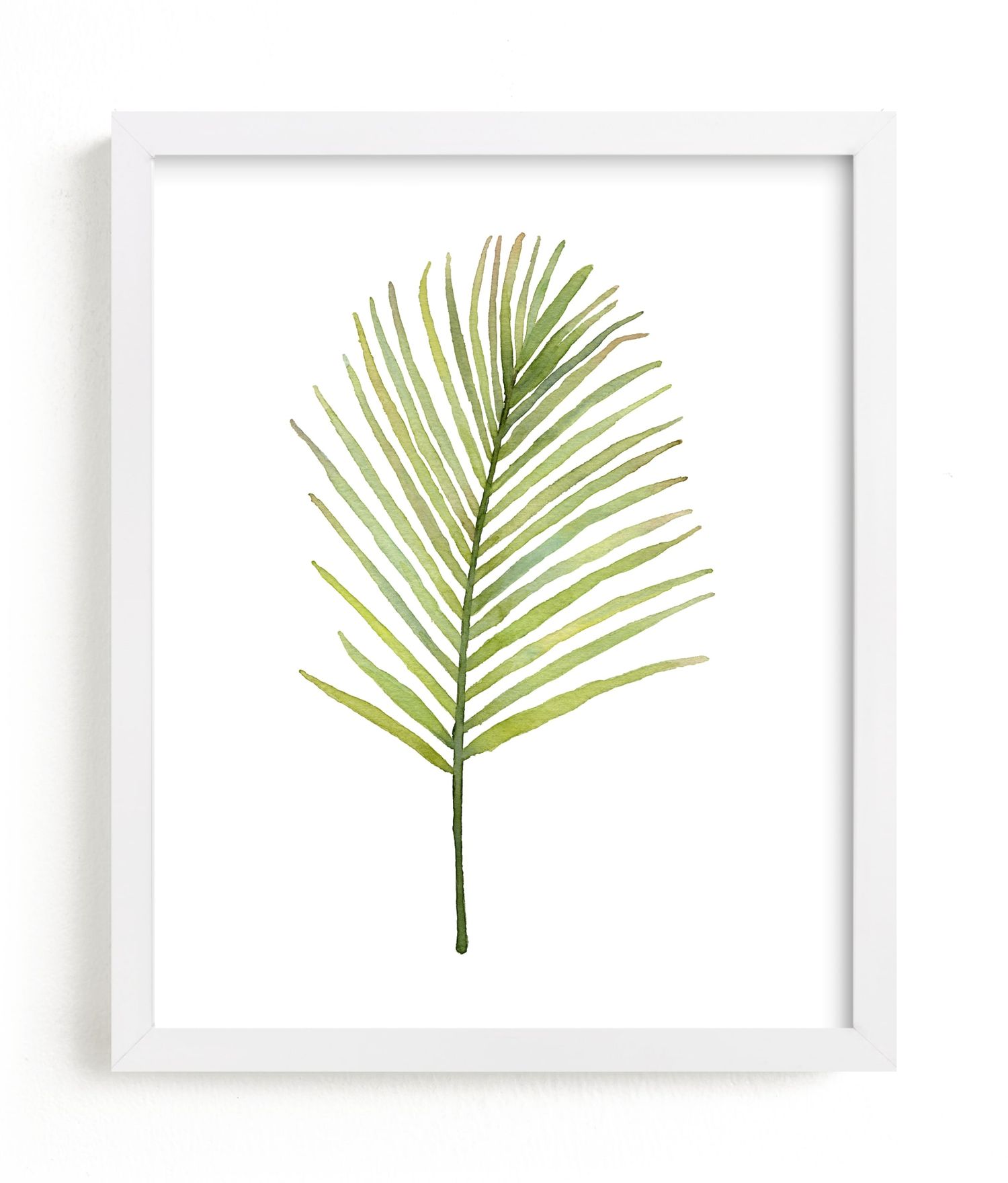 Shop I'm Frond of You (8x10), Gilded Wood Frame from Minted on Openhaus