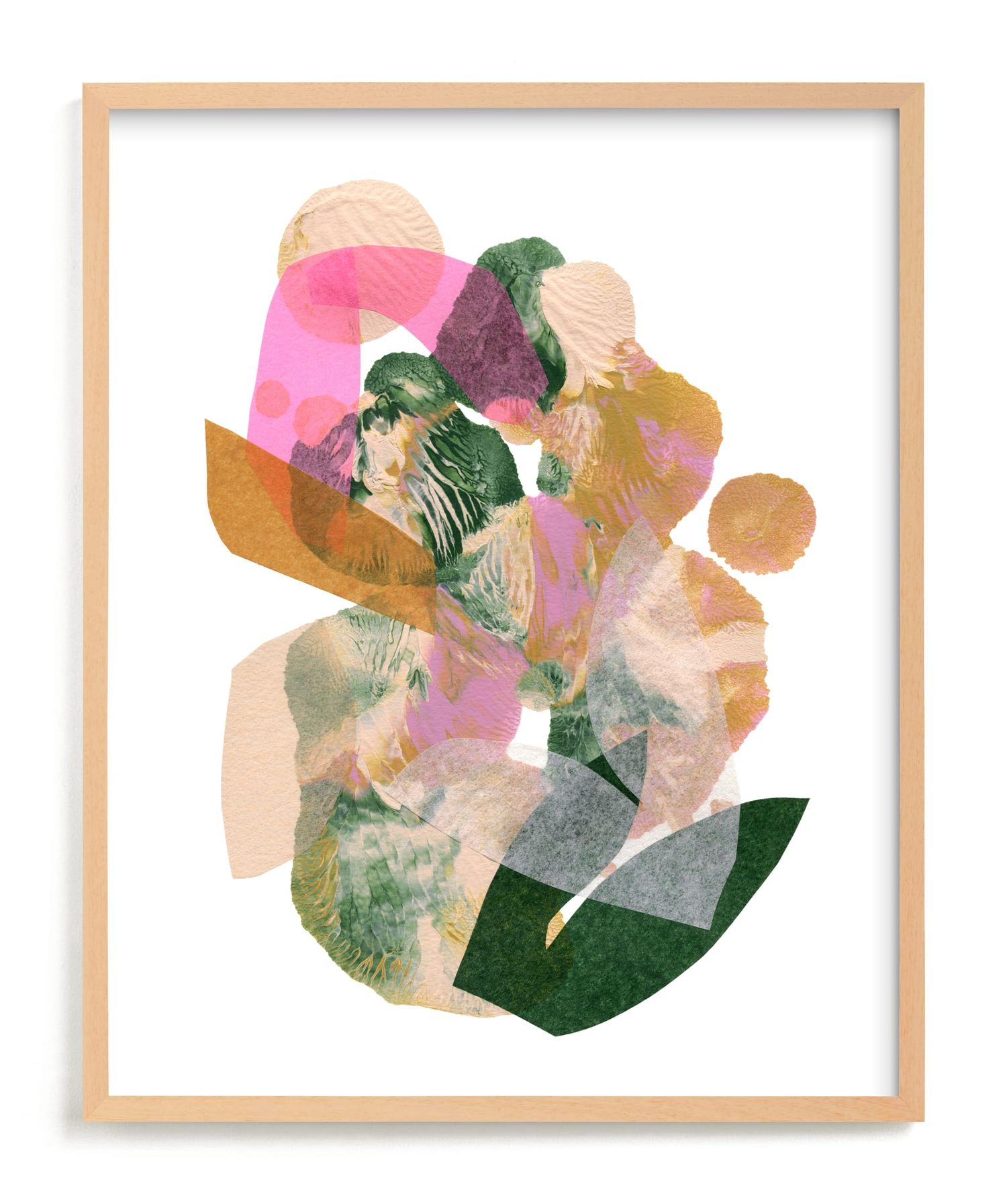 Shop Botanical Storm by Carrie Moradi (18x24), Natural Raw Wood Frame from Minted on Openhaus