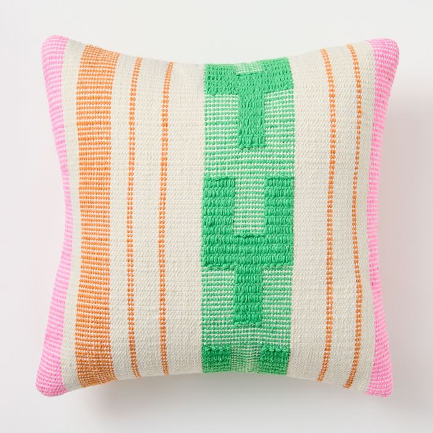 Shop Bolé Road Stripe and Step Indoor/Outdoor Pillow from West Elm on Openhaus