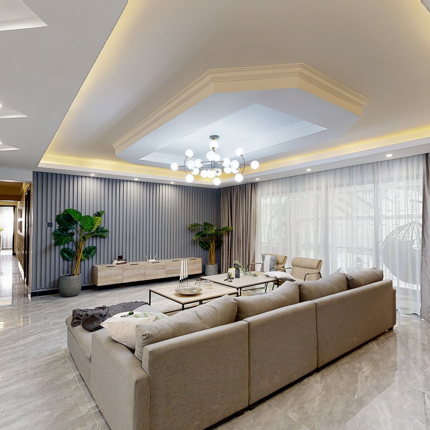 Tour Living Room in Platinum Oak - 5 Bedroom from A-List Real Estate on ...